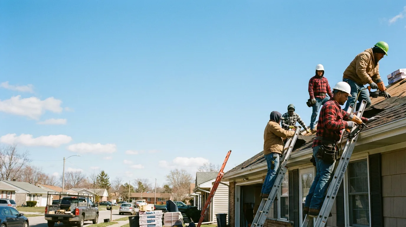 Roofing in Brohman, MI near me